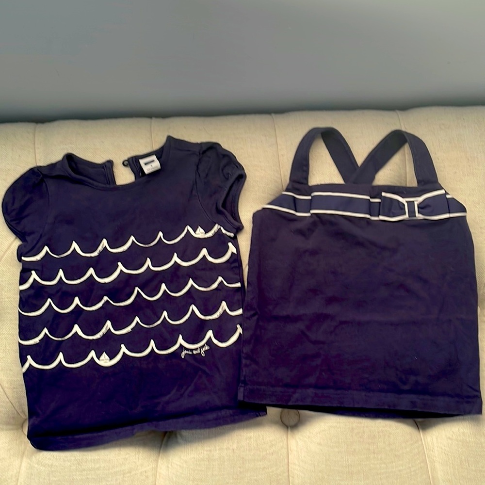 Set of 2 Janie and Jack tops